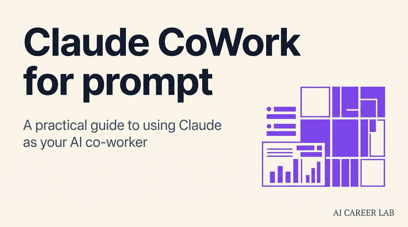 Claude CoWork for Prompt Engineers | The AI Career Lab